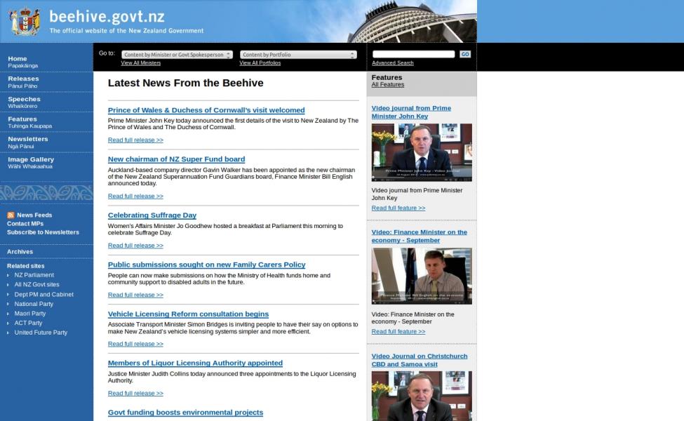 The official website of the New Zealand Government