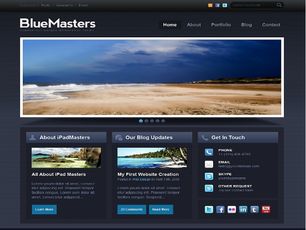 Bluemasters Drupal Theme