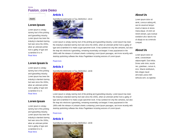 Fusion Drupal Theme