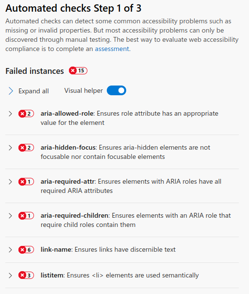 Accessibility Insights