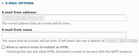 Email Configuration