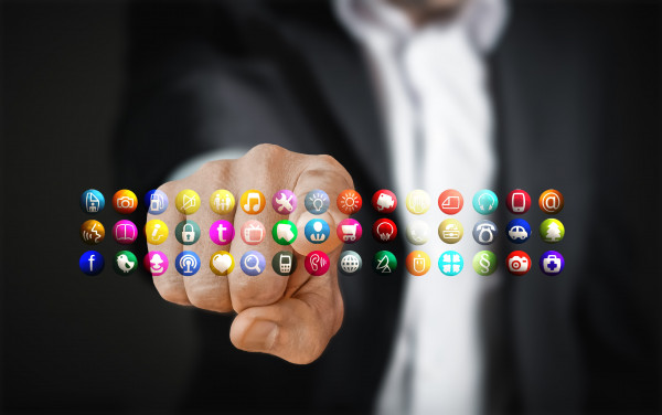 Smatphone application icons. Source: Piqsels