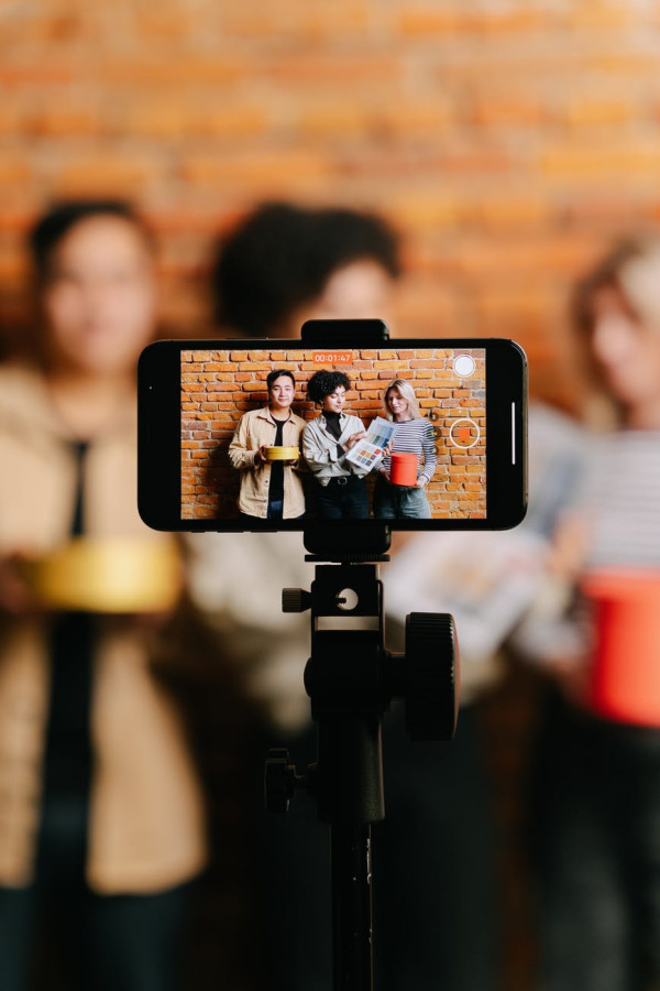 Get some customers on board for a video.