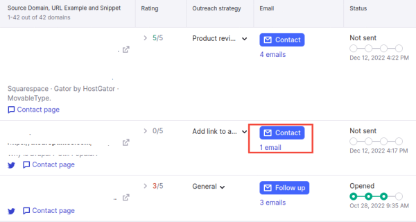 Progress Tab Link Building Tool