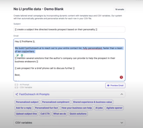 Fastoutreach Ai