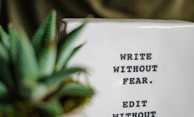 Write without fear, edit without mercy.